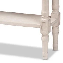 Ariella Whitewashed 1 Drawer End Table White - Baxton Studio 15 Ariella Whitewashed 1 Drawer End Table White - Baxton Studio -Outlet Baxton Studio Store GUEST 38cd4e05 4bdd 459d 918a e12f0b558060