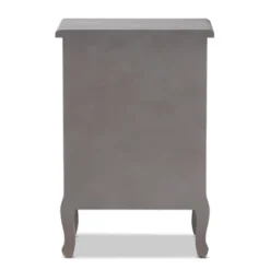 3 Drawer Capucine Finished Wood Nightstand Gray - Baxton Studio 13 3 Drawer Capucine Finished Wood Nightstand Gray - Baxton Studio -Outlet Baxton Studio Store GUEST 396fbc80 c703 45bd 99ec 477de08d80e1