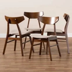 Set Of 4 Danica Dining Chair - Baxton Studio -Outlet Baxton Studio Store GUEST 39fc373c 92b6 425c 8786 74dd7f8010de