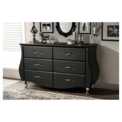 Enzo Modern And Contemporary Faux Leather 6 Drawer Dresser - Baxton Studio 7 Enzo Modern And Contemporary Faux Leather 6 Drawer Dresser - Baxton Studio -Outlet Baxton Studio Store GUEST 3a5ed4f3 23ec 46b0 a90c e6d15281ee93