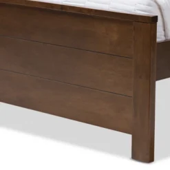 Twin Catalina Modern Classic Mission Style Finished Wood Platform Bed With Trundle - Baxton Studio -Outlet Baxton Studio Store GUEST 3b0835cc 9179 4b29 b695 4f4646df9f21