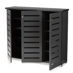 3 Door Adalwin Wooden Entryway Shoe Storage Cabinet Gray - Baxton Studio 17 3 Door Adalwin Wooden Entryway Shoe Storage Cabinet Gray - Baxton Studio -Outlet Baxton Studio Store GUEST 3b2c89bd b880 4a9f 9ae8 315ed81aa784
