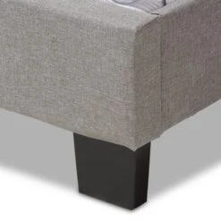 Cassandra Modern And Contemporary Fabric Upholstered Bed - Baxton Studio -Outlet Baxton Studio Store GUEST 3d586ea9 3144 441a 9860 5d0efbd55140
