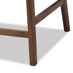 Set Of 2 Larine Wood Counter Height Barstools - Baxton Studio -Outlet Baxton Studio Store GUEST 3e39ba37 2d11 4f84 bcc3 719017c796cb