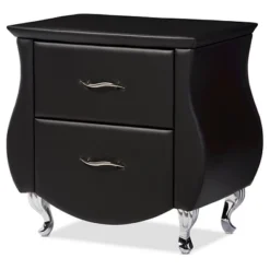 Erin Modern And Contemporary Faux Leather Upholstered Nightstand - Baxton Studio -Outlet Baxton Studio Store GUEST 3e7ebca8 d862 4599 bbb6 fee7a74c1da5
