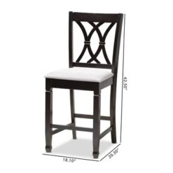 2pc Reneau Finished Wood Counter Height Pub Chairs - Baxton Studio 10 2pc Reneau Finished Wood Counter Height Pub Chairs - Baxton Studio -Outlet Baxton Studio Store GUEST 3ffb4160 4a15 4682 91c2 f15ff43e3fd8