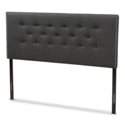 Windsor Modern And Contemporary Fabric Headboard - Baxton Studio -Outlet Baxton Studio Store GUEST 409cd92b fc55 4c40 88c4 410e3910c417