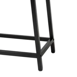 Eivor Wood And Metal 2 Drawer Console Table Walnut Brown/Black - Baxton Studio -Outlet Baxton Studio Store GUEST 4268864c 8d49 4603 8140 6708421c5f75