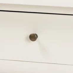 Nadia Wood And Metal 2 Door Sideboard Buffet White/Black - Baxton Studio -Outlet Baxton Studio Store GUEST 439448f1 f2fe 481a ae49 7eea2b3d5f44