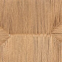 Saura Oak Wood Hemp Dining Bench Brown - Baxton Studio -Outlet Baxton Studio Store GUEST 44af07ea 9059 4635 a364 36b7fb803850