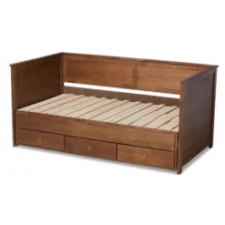 Twin To King Thomas Expandable Daybed With Storage Drawers - Baxton Studio 18 Twin To King Thomas Expandable Daybed With Storage Drawers - Baxton Studio -Outlet Baxton Studio Store GUEST 44b0ae29 8960 4a04 b3b7 daeb1cd08cb0