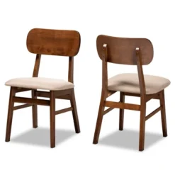 2pc Euclid Wood Dining Chair Set - Baxton Studio 17 2pc Euclid Wood Dining Chair Set - Baxton Studio -Outlet Baxton Studio Store GUEST 456f42ce 156f 4165 89c9 dcc4e3b3c0e3