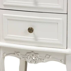 2 Drawer Darlene Wood Nightstand White/Cherry Brown - Baxton Studio 9 2 Drawer Darlene Wood Nightstand White/Cherry Brown - Baxton Studio -Outlet Baxton Studio Store GUEST 4644c96d 40c3 4809 9227 f3947a6c8c72
