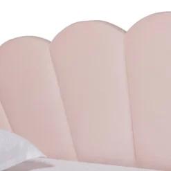 Timila Velvet Fabric Upholstered Daybed With Trundle Light Pink - Baxton Studio -Outlet Baxton Studio Store GUEST 46f82aa7 0c7a 4872 b7bf 0605491d5b7a