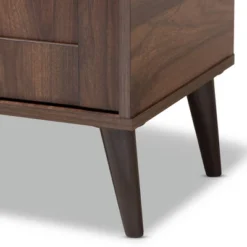 Cormier Walnut Finished 2 Door Wood Entryway Shoe Storage Cabinet Brown - Baxton Studio -Outlet Baxton Studio Store GUEST 47c81bb3 bf64 42a4 8e9a 4a1e3164e726