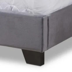 Darcy Velvet Upholstered Bed - Baxton Studio -Outlet Baxton Studio Store GUEST 4a09d3f0 8afb 4739 acf2 88e05d654ac7