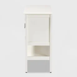Chauncey Wood And Glass 2 Door Kitchen Cabinet White - Baxton Studio -Outlet Baxton Studio Store GUEST 4cb76f19 8fc2 4770 9ec9 eb295baceb70