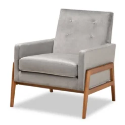 Perris Mid-Century Modern Velvet Fabric Upholstered Wood Lounge Chair - Baxton Studio 17 Perris Mid-Century Modern Velvet Fabric Upholstered Wood Lounge Chair - Baxton Studio -Outlet Baxton Studio Store GUEST 4e921989 310d 4ff4 95cd ccf3b5489300