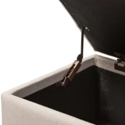 Michaela Modern And Contemporary Fabric Upholstered Storage Ottoman - Baxton Studio -Outlet Baxton Studio Store GUEST 50b492de 0c86 424b 8449 41acd93ecc67