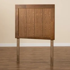 Patwin Wood Headboard Walnut - Baxton Studio -Outlet Baxton Studio Store GUEST 583ec11c 276d 4e7a 9b7c 10a32d8e1f76