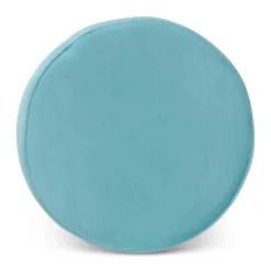 Thurman Velvet Metal Ottoman - Baxton Studio -Outlet Baxton Studio Store GUEST 5c1b80e1 95bd 4fd1 92bd fc7185147202