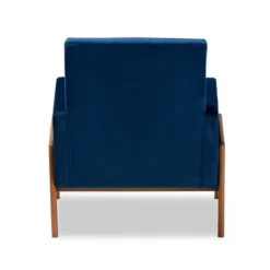 Perris Mid-Century Modern Velvet Fabric Upholstered Wood Lounge Chair - Baxton Studio 11 Perris Mid-Century Modern Velvet Fabric Upholstered Wood Lounge Chair - Baxton Studio -Outlet Baxton Studio Store GUEST 5de64ca2 c18f 43f8 b08e b13c945a8448