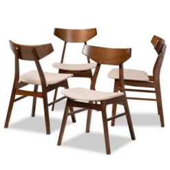 Set Of 4 Danica Dining Chair - Baxton Studio -Outlet Baxton Studio Store GUEST 5f365820 b278 48a6 8970 305562837065