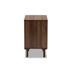 3 Drawer Meike Two-Tone Wood Nightstand Walnut/White - Baxton Studio -Outlet Baxton Studio Store GUEST 60a5450d bf5b 4e1a a8c2 2d741fc6016e