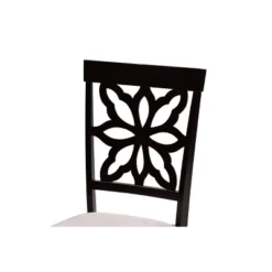 7pc Dallas Fabric Upholstered And Wood Dining Set - Baxton Studio -Outlet Baxton Studio Store GUEST 617f1622 daec 41ef 992f fc49d6954ab5