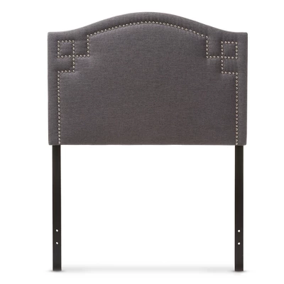 Aubrey Modern And Contemporary Fabric Upholstered Headboard - Twin - Baxton Studio 1 Aubrey Modern And Contemporary Fabric Upholstered Headboard - Twin - Baxton Studio