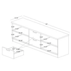 Adelino Wood 2 Drawer TV Stand For TVs Up To 55" Oak Brown/Black - Baxton Studio -Outlet Baxton Studio Store GUEST 66b4e847 1512 4fe7 87b3 49fa8b4a63f6