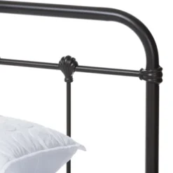 Twin Mandy Vintage Industrial Finished Metal Platform Bed Black - Baxton Studio -Outlet Baxton Studio Store GUEST 686fe103 a974 4ad4 84e0 81a7607aae8f