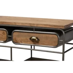 2 Drawer Grant Vintage Rustic Industrial Wood And Metal Kitchen Cart Brown/Black - Baxton Studio 12 2 Drawer Grant Vintage Rustic Industrial Wood And Metal Kitchen Cart Brown/Black - Baxton Studio -Outlet Baxton Studio Store GUEST 693ba96f fbcc 4aab b1c5 fb1130bbf0fb