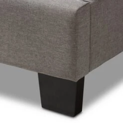 Twin Brookfield Modern And Contemporary Fabric Upholstered Bed - Baxton Studio -Outlet Baxton Studio Store GUEST 6b39d8bb 2433 430c b597 4db38375b4ec