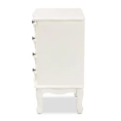 Callen Wood 4 Drawer Nightstand White - Baxton Studio 12 Callen Wood 4 Drawer Nightstand White - Baxton Studio -Outlet Baxton Studio Store GUEST 6c1e8681 8142 4f8e a002 82f1097ac210