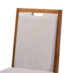 2pc Octavia Wood Dining Chair Set - Baxton Studio -Outlet Baxton Studio Store GUEST 6cac92b0 5b79 4153 901e 0bf6c74fb7f8