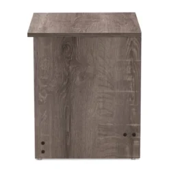 Gallia Modern And Contemporary Oak Finished 2 Drawer Nightstand Brown - Baxton Studio -Outlet Baxton Studio Store GUEST 6ce1099f ddb2 45e8 abca c0abe1358f4d