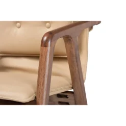 2pc Marcena Imitation Leather Upholstered And Wood Dining Chair Set - Baxton Studio -Outlet Baxton Studio Store GUEST 6d557b10 f413 4a5c 8661 33e79f0fa251