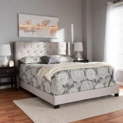 Brady Bed - Baxton Studio -Outlet Baxton Studio Store GUEST 6e264c17 1b47 483b a92b 319b8a4e38c1