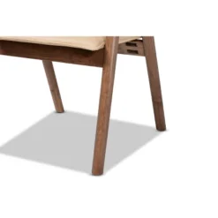 2pc Marcena Imitation Leather Upholstered And Wood Dining Chair Set - Baxton Studio -Outlet Baxton Studio Store GUEST 73613db5 b959 4bca 942a b268a1ca74e3