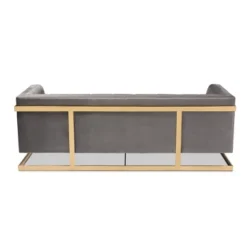 Ambra Velvet Sofa - Baxton Studio -Outlet Baxton Studio Store GUEST 74f88c87 4094 4da5 b23b 1b1b084a2473