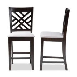 Set Of 2 Caron Finished Wood Counter Height Pub Chairs - Baxton Studio 12 Set Of 2 Caron Finished Wood Counter Height Pub Chairs - Baxton Studio -Outlet Baxton Studio Store GUEST 762f931a 97eb 4e60 b470 d4d393af1501