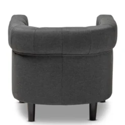 Bisset Chesterfield Chair Gray - Baxton Studio -Outlet Baxton Studio Store GUEST 76d75c27 a2b8 46c0 956b bf64b01ebbbe