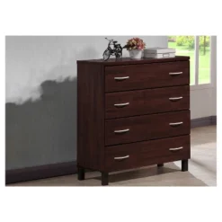 Mayson Modern And Contemporary Wood 4 Drawer Storage Chest Oak Brown Finish - Baxton Studio -Outlet Baxton Studio Store GUEST 789acd81 6658 451d 957e ca0456c9cc28
