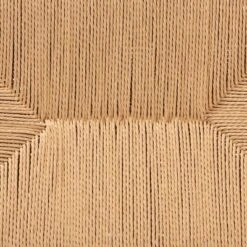 Saura Wood Hemp Accent Bench Oak Brown - Baxton Studio -Outlet Baxton Studio Store GUEST 795e54a5 3252 4bd6 a406 b4f7b586b197