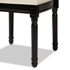 Set Of 2 Louane Faux Leather Upholstered And Wood Dining Chairs Beige/Black - Baxton Studio 12 Set Of 2 Louane Faux Leather Upholstered And Wood Dining Chairs Beige/Black - Baxton Studio -Outlet Baxton Studio Store GUEST 7b9da205 a285 49b8 8ed4 6a25a266de40