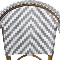 Baxton Studio Ilene Indoor And Outdoor Stackable Bistro Barstool Gray/White - BaxtonStudio 10 Baxton Studio Ilene Indoor And Outdoor Stackable Bistro Barstool Gray/White - BaxtonStudio -Outlet Baxton Studio Store GUEST 7fd8ae2f ee48 413e aba6 5d622d11e3de