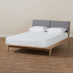 Emile Fabric Upholstered Platform Bed - Baxton Studio 13 Emile Fabric Upholstered Platform Bed - Baxton Studio -Outlet Baxton Studio Store GUEST 80b6f0cd f86b 460d b884 86d8dadf8fa0