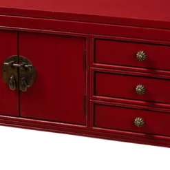 Melodie 6 Drawer Console Table Red - Baxton Studio 12 Melodie 6 Drawer Console Table Red - Baxton Studio -Outlet Baxton Studio Store GUEST 81896fdd 1456 4453 9a79 f114d3b59a35
