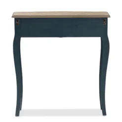 Mazarine Classic And Provincial Spruce Finished Console Table Blue - Baxton Studio 13 Mazarine Classic And Provincial Spruce Finished Console Table Blue - Baxton Studio -Outlet Baxton Studio Store GUEST 845dea09 8444 4780 b5ad bbe3c4592328